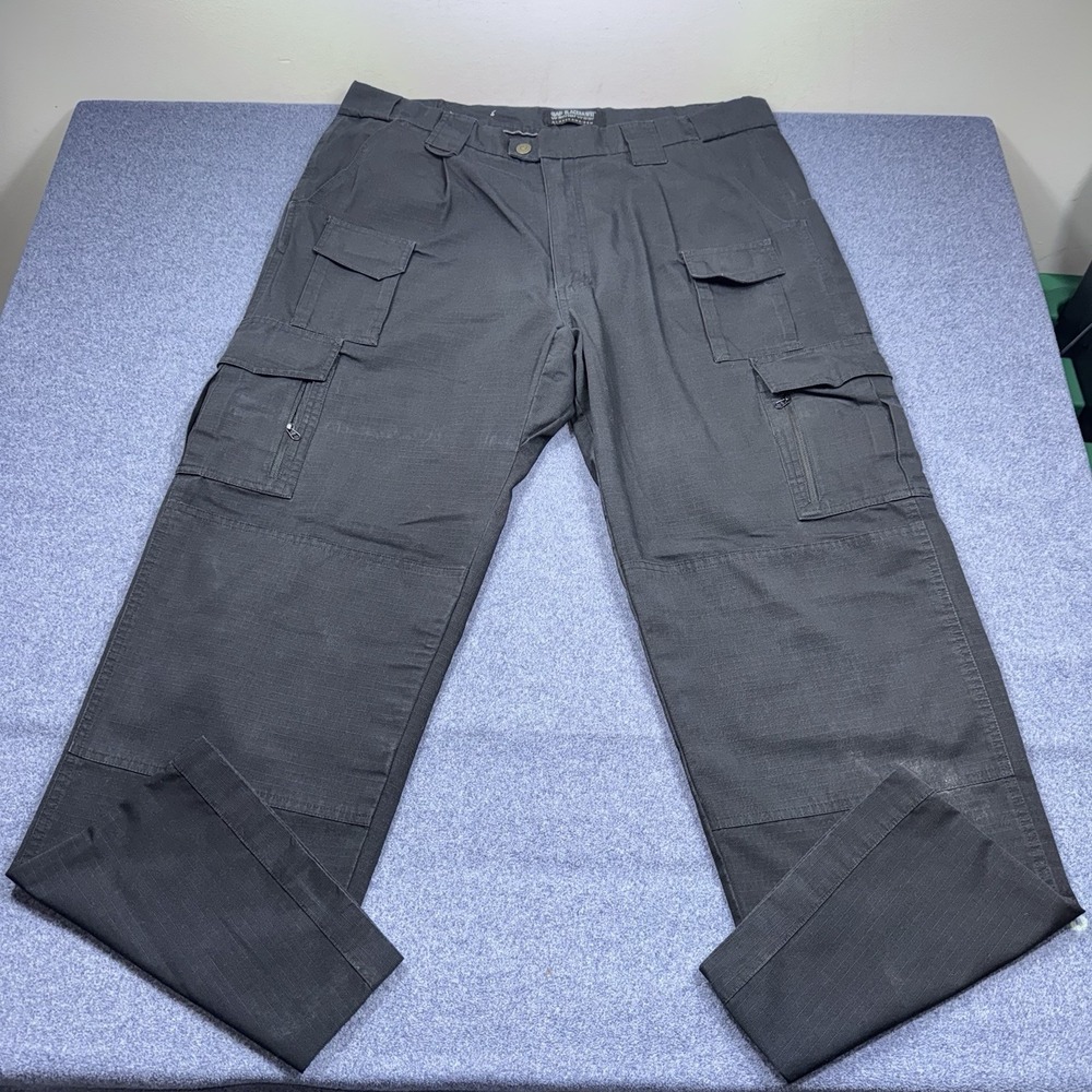 Blackhawk Warrior Wear Tactical Cargo Pants Black Ripstop 86TP02 Mens 40x32